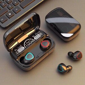 2024 Hot Sale M10 TWS Wireless Earphone 5.1 Blue Tooth Headphones Sport Waterproof Earbuds Headset with Microphone Charging Box